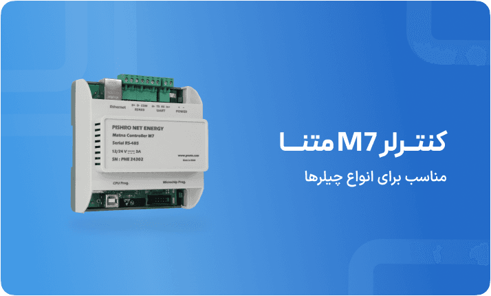 کاتالوگ کنترلر M7 متنـا